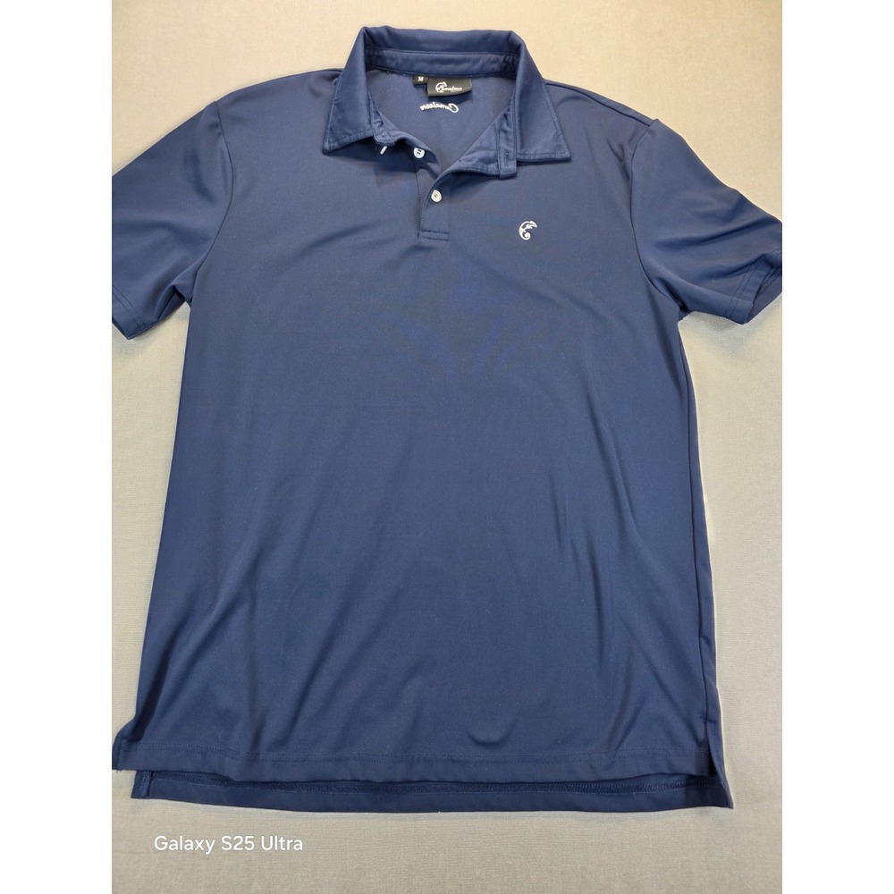 Camaleon Golf Wear‎ Mens Polo Medium Navy Outdoors Sports Country Club